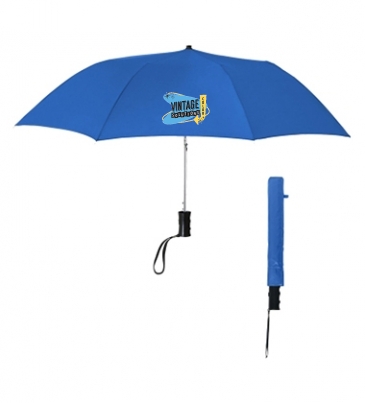 36" Arc Telescopic Folding Automatic Umbrella