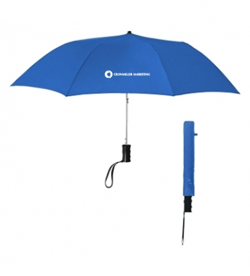 36" Arc Telescopic Folding Automatic Umbrella