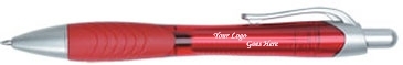 Rio Ballpoint Pen With Contoured Rubber Grip