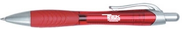 Rio Ballpoint Pen With Contoured Rubber Grip