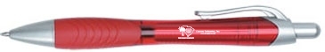 Rio Ballpoint Pen With Contoured Rubber Grip