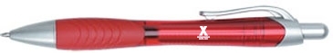 Rio Ballpoint Pen With Contoured Rubber Grip
