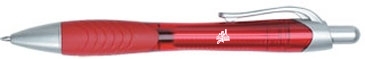 Rio Ballpoint Pen With Contoured Rubber Grip