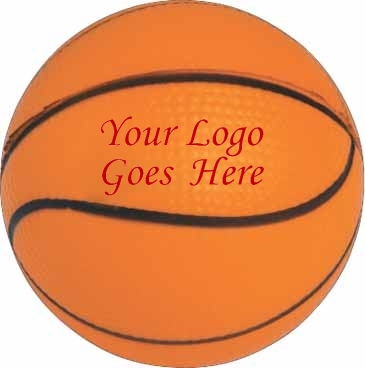 Basketball Shape Stress Reliever