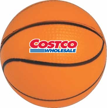 Basketball Shape Stress Reliever