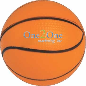 Basketball Shape Stress Reliever