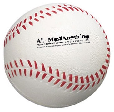 Baseball Shape Stress Reliever