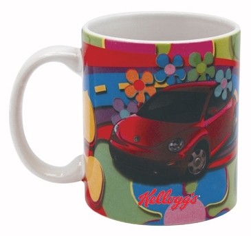 11 Oz Full Color Stoneware Executive Mug