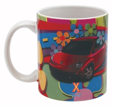 11 Oz Full Color Stoneware Executive Mug