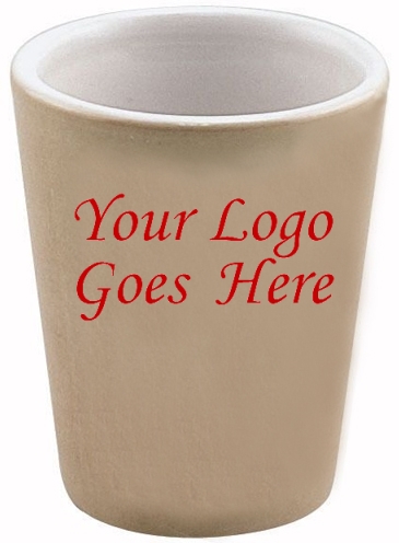 1.5 Oz Full Color Collector Cup Ceramic Shot Glass