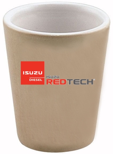 1.5 Oz Full Color Collector Cup Ceramic Shot Glass