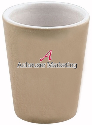 1.5 Oz Full Color Collector Cup Ceramic Shot Glass