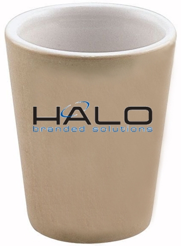 1.5 Oz Full Color Collector Cup Ceramic Shot Glass