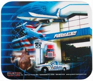 7" X 8" X 1/4" Full Color Hard Surface Mouse Pad