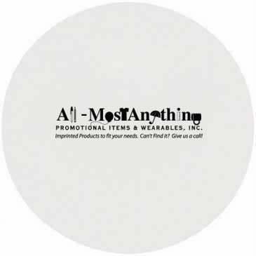 8" Rd 1/16" Thick Full Color Soft Mouse Pad