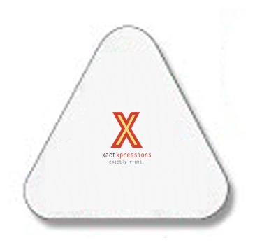 Hard Hat Sticker | Triangle | 2 1/8" x 2 1/4"