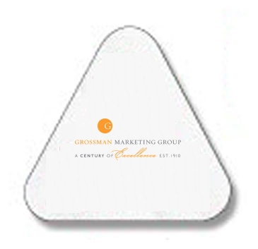 Hard Hat Sticker | Triangle | 2 1/8" x 2 1/4"