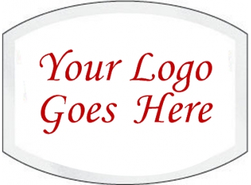 Inside Parking Permit | Flat Side Oval | 1 1/2" x 2" | Horizontal