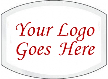 Inside Parking Permit | Flat Side Oval | 1 1/2" x 2" | Horizontal