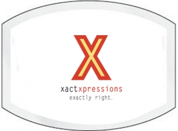 Inside Parking Permit | Flat Side Oval | 1 1/2" x 2" | Horizontal