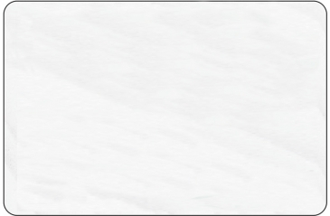 Rectangle Sticker | Round Corners | 3" x 4 1/2"| Clear Static | S