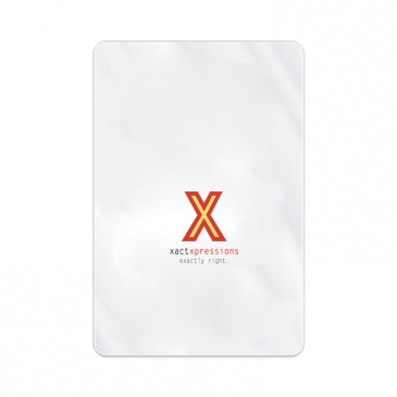 Rectangle Sticker | Round Corners | 2" x 3"| Clear Static | Stati