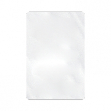 Rectangle Sticker | Round Corners | 2" x 3"| Clear Static | Stati