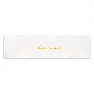 Inside Window Removable Decal | Rectangle | 3" x 11 1/2"