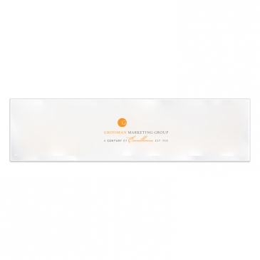 Inside Window Removable Decal | Rectangle | 3" x 11 1/2"