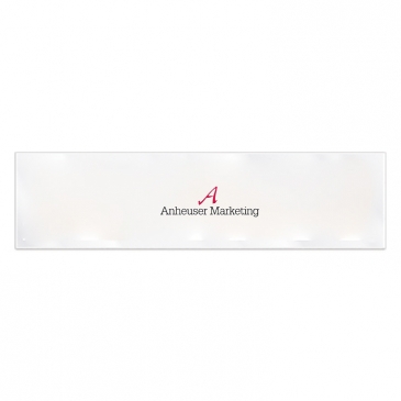 Inside Window Removable Decal | Rectangle | 3" x 11 1/2"