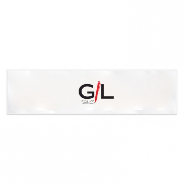 Inside Window Removable Decal | Rectangle | 3" x 11 1/2"