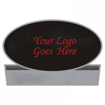 Truck Signs | Oval w/Rectangle Bottom | 12 1/4" x 18 1/2"