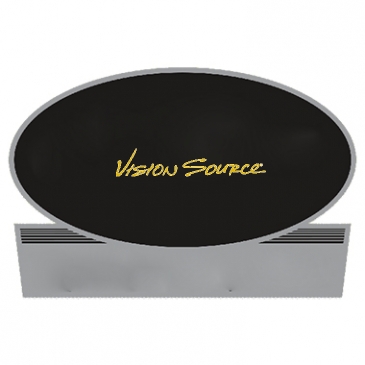 Truck Signs | Oval w/Rectangle Bottom | 12 1/4" x 18 1/2"