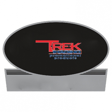Truck Signs | Oval w/Rectangle Bottom | 12 1/4" x 18 1/2"