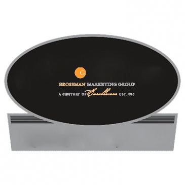 Truck Signs | Oval w/Rectangle Bottom | 12 1/4" x 18 1/2"
