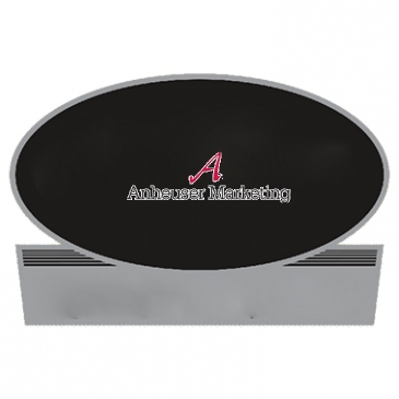 Truck Signs | Oval w/Rectangle Bottom | 12 1/4" x 18 1/2"