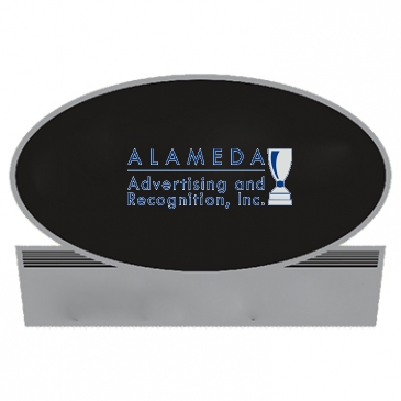 Truck Signs | Oval w/Rectangle Bottom | 12 1/4" x 18 1/2"