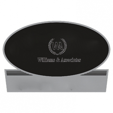 Truck Signs | Oval w/Rectangle Bottom | 12 1/4" x 18 1/2"