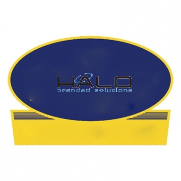 Truck Signs | Oval w/Rectangle Bottom | 8 1/4" x 12 1/2"