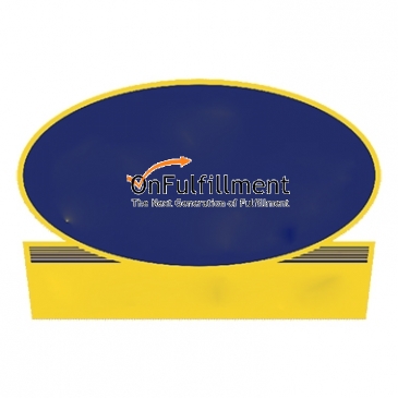 Truck Signs | Oval w/Rectangle Bottom | 8 1/4" x 12 1/2"