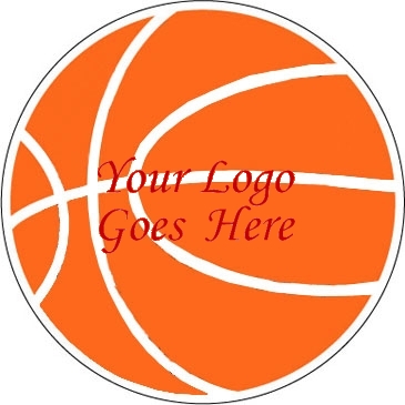 Sports Magnet | Basketball | 5 3/4" dia. | .030" Thickness | Full