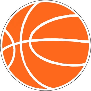 Sports Magnet | Basketball | 5 3/4" dia. | .030" Thickness | Full