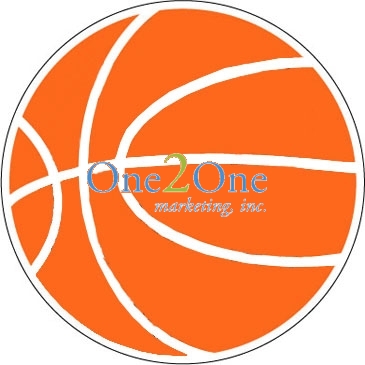 Sports Magnet | Basketball | 5 3/4" dia. | .030" Thickness | Full