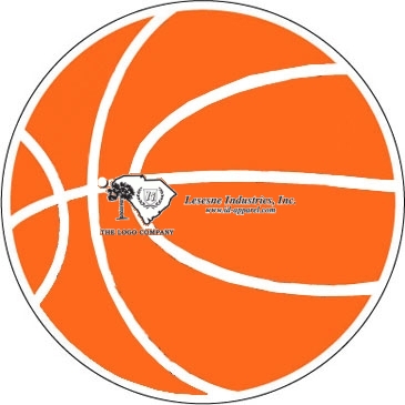 Sports Magnet | Basketball | 5 3/4" dia. | .030" Thickness | Full