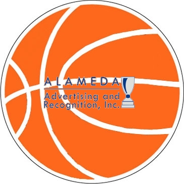 Sports Magnet | Basketball | 5 3/4" dia. | .030" Thickness | Full