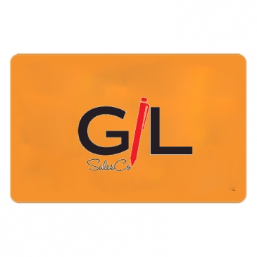 Membership Card | 2 1/8" x 3 3/8" | .020" White Durable Plastic