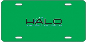 License Plate | 6" x 12" | .055" Polyethylene | Holes