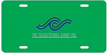 License Plate | 6" x 12" | .055" Polyethylene | Holes