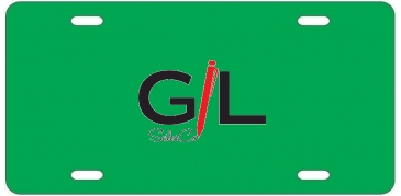 License Plate | 6" x 12" | .055" Polyethylene | Holes