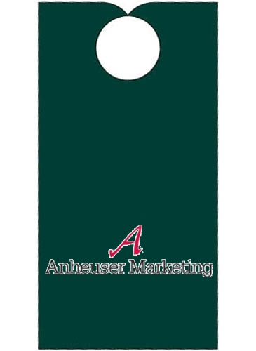 Door Hanger | 3 1/2" x 6 3/4" | Top Slit & Hole